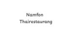 Namfon Thairestaurang