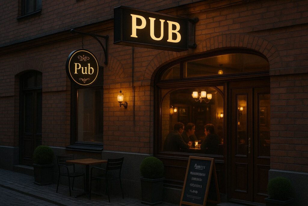Pubar i Göteborg